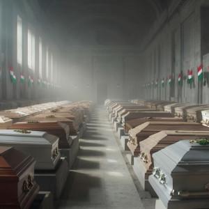 Orbán rémhíreket terjeszthet, amikor a koporsókkal próbálja megfélemlíteni az embereket.