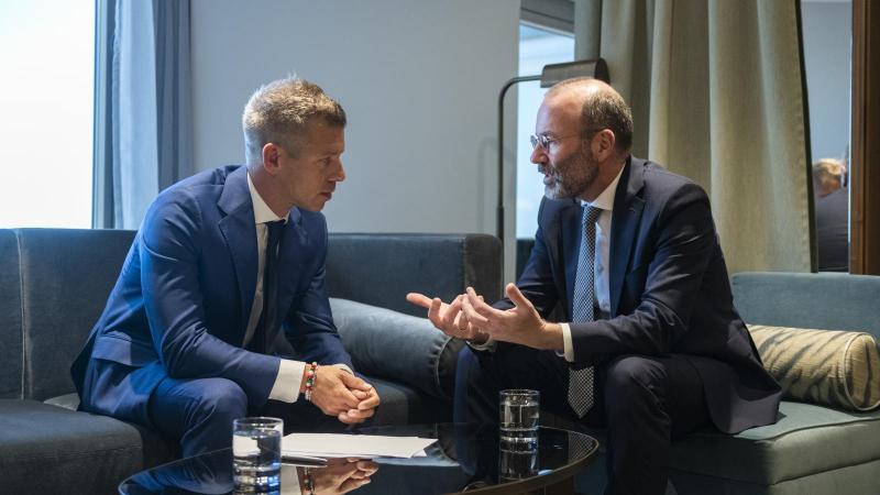 Manfred Weber elismeri, hogy a Tisza Párt nem áll ki Ukrajna felgyorsított uniós integrációja mellett.