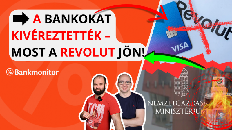 Revolut-végjáték: Új adó érkezik - mostantól adóznod kell a spórolásért!