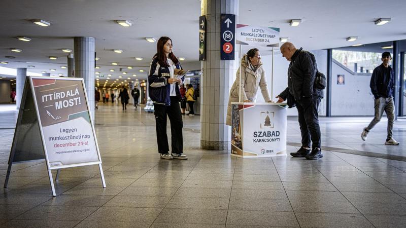 Ha ez a helyzet nem változik, Magyarországon a szabad karácsony csupán egy álom marad: a népszavazási kampány mindössze hétezer aláírásnál tart, messze a szükséges 200 ezerhez képest.