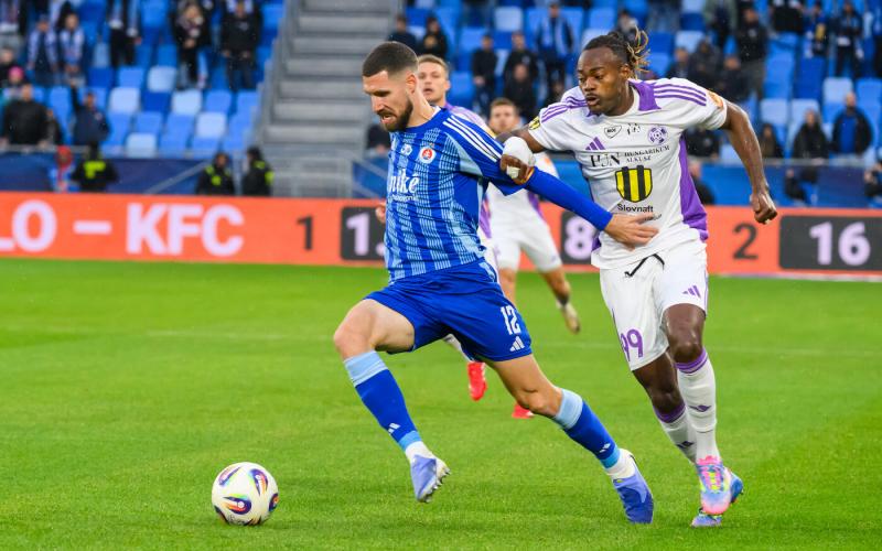 Ismét öt gól született a Slovan és a KFC összecsapásán, és ezúttal is a pozsonyi csapat örülhetett a végén.