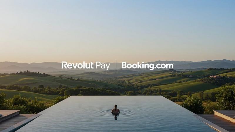 A Revolut és a Booking egyesítették erejüket.